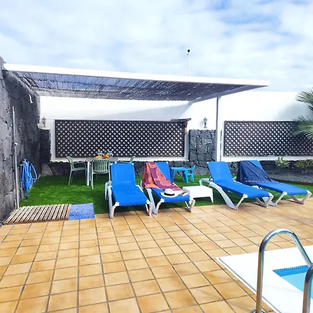 ヴィラ Adel, Oasis De Paz Con Piscina Climatizada プラヤ・ブランカ